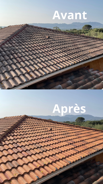 Démoussage toiture à Narbonne